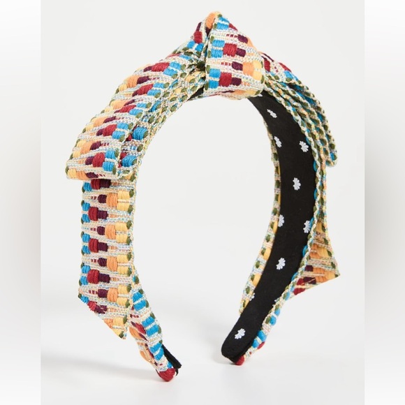 Lele Sedoughi Shirley Wide Ribbon Headband - Picture 6 of 8